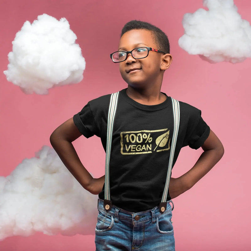 100% Vegan Organic Cotton Kid&