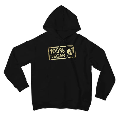 100% Vegan (Unisex) Vegan Hoodie - Vegan As Folk