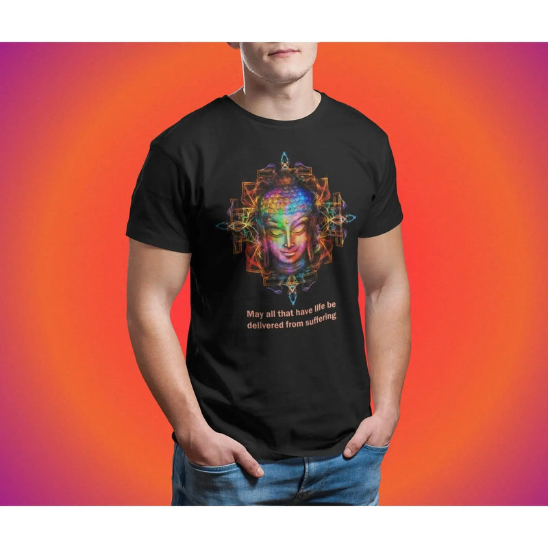 Buddha Quote Organic Cotton (Unisex) T-Shirt - Vegan As Folk