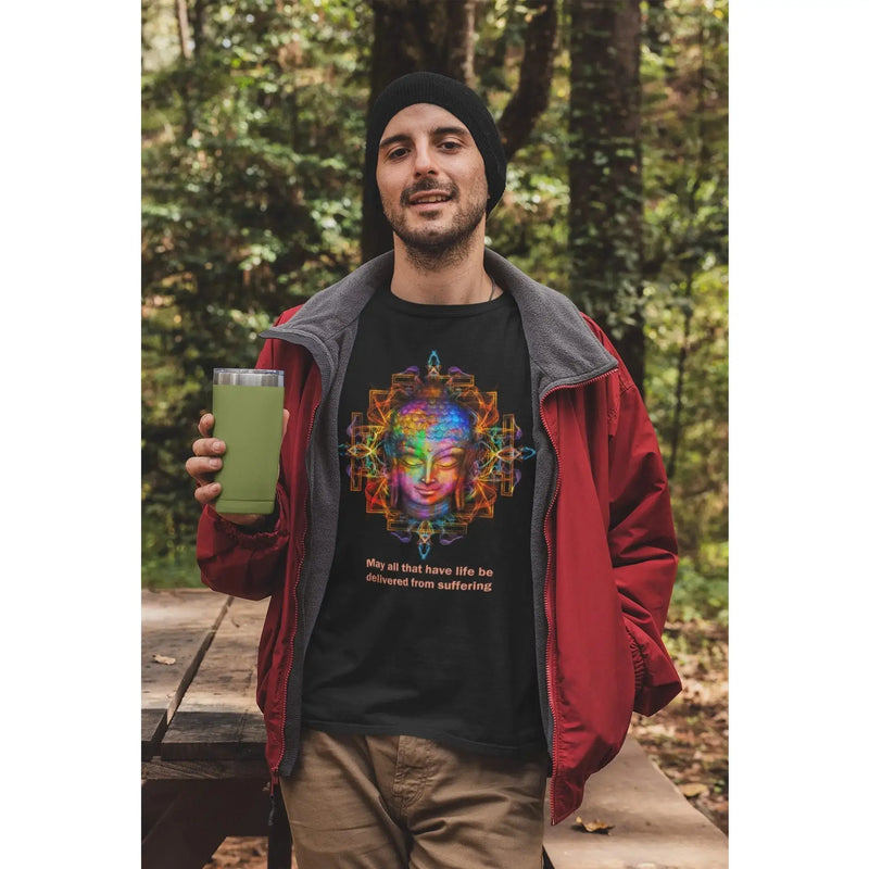 Buddha Quote Organic Cotton (Unisex) T-Shirt - Vegan As Folk