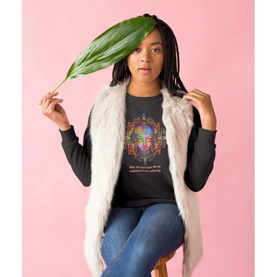 Buddha Quote (Unisex) Vegan Sweatshirt - Vegan As Folk