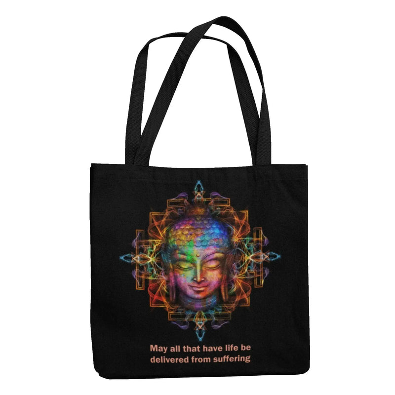 Buddha Quote Vegan Tote Bag - Vegan As Folk