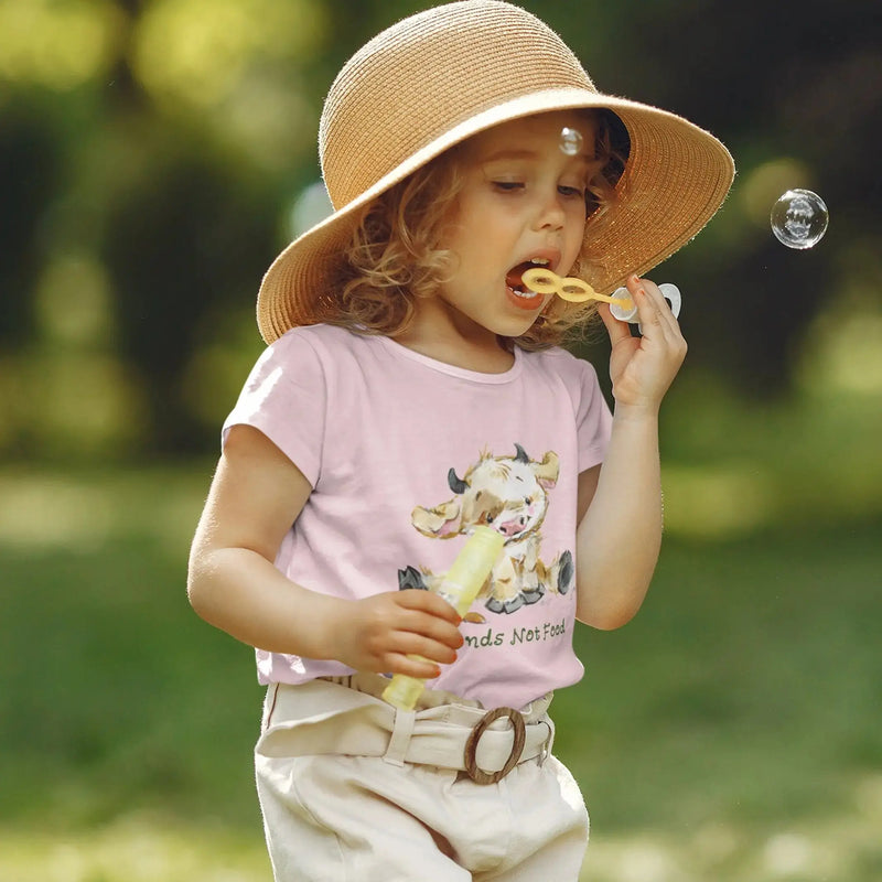 Cow Friends Not Food Organic Cotton Kid&