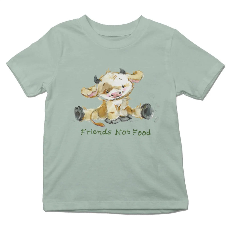 Cow Friends Not Food Organic Cotton Kid&