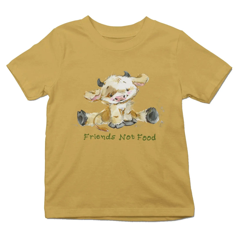 Cow Friends Not Food Organic Cotton Kid&