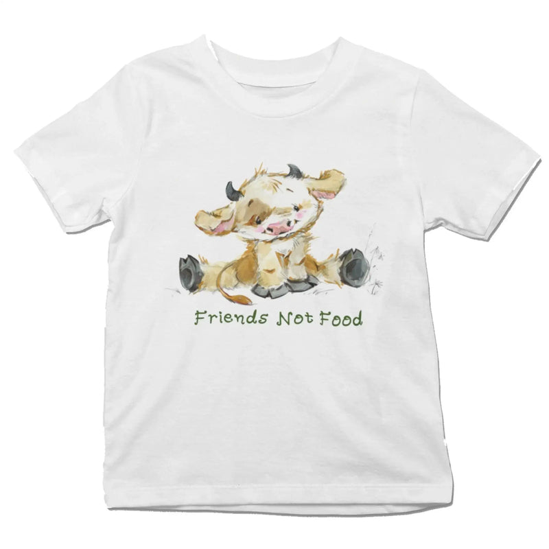 Cow Friends Not Food Organic Cotton Kid&