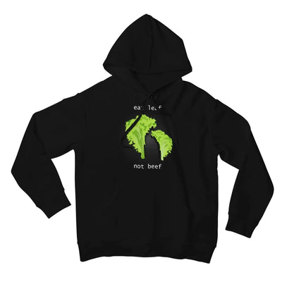 Eat Leaf Not Beef (Unisex) Vegan Hoodie - Vegan As Folk