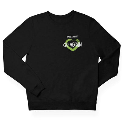 Have A Heart - Go Vegan (Unisex) Sweatshirt - Vegan As Folk