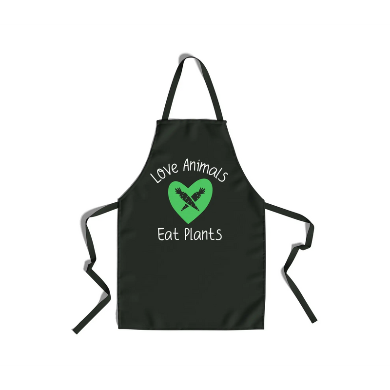 Love Animals Eat Plants Vegan Apron - Vegan As Folk