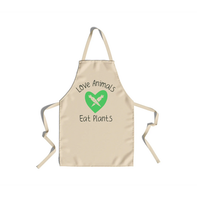 Love Animals Eat Plants Vegan Apron - Vegan As Folk