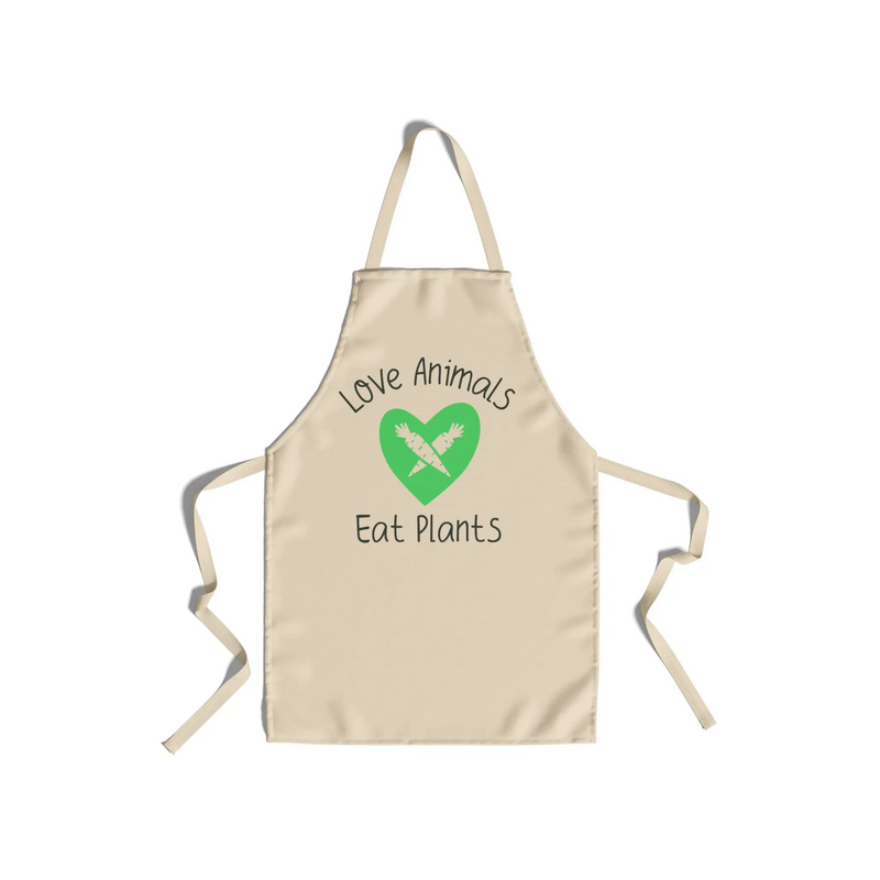 Love Animals Eat Plants Vegan Apron - Vegan As Folk