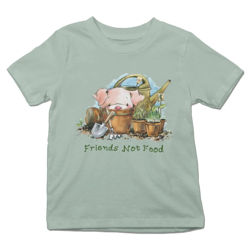 Pig Friends Not Food Organic Cotton (Unisex) Kid&