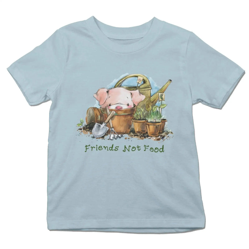 Pig Friends Not Food Organic Cotton (Unisex) Kid&