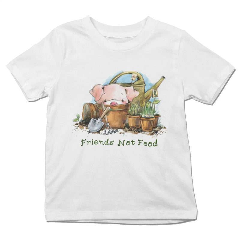 Pig Friends Not Food Organic Cotton (Unisex) Kid&