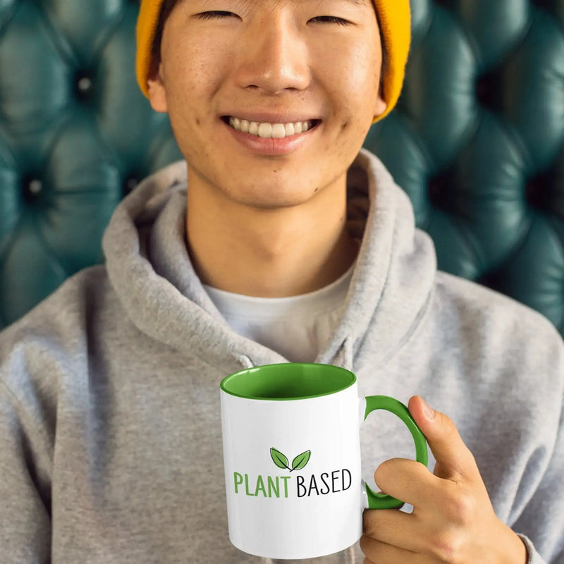 Plant Based Ceramic Vegan Mug - Vegan As Folk