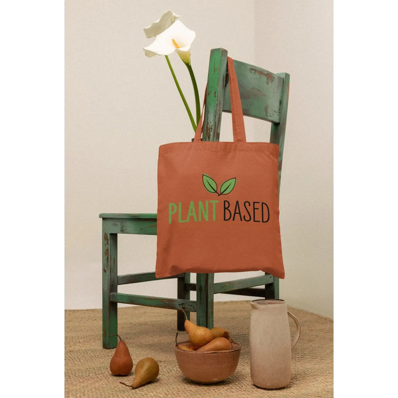 Plant Based Organic Cotton Vegan Tote Bag - Vegan As Folk