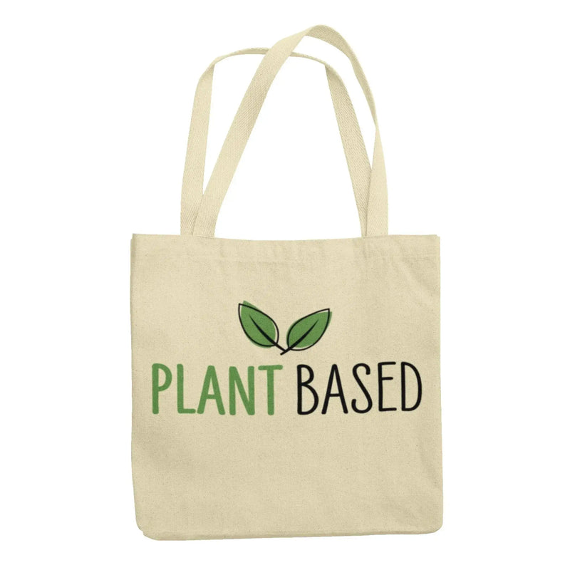 Plant Based Organic Cotton Vegan Tote Bag - Vegan As Folk