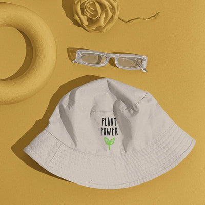 Plant Power Organic Cotton Hat - Vegan As Folk