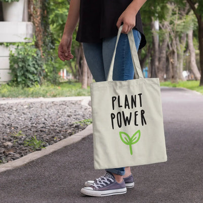 Plant Power Tote Bag - Vegan As Folk