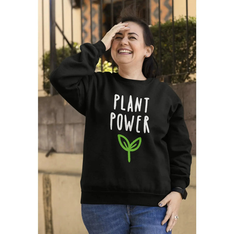 Plant Power (Unisex) Sweatshirt - Vegan As Folk
