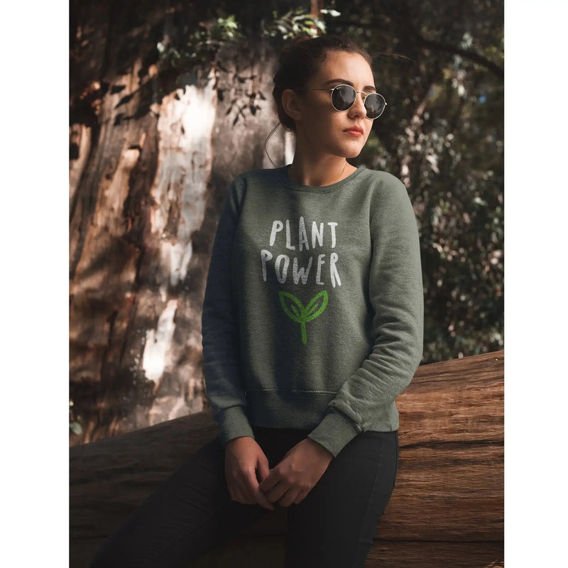 Plant Power (Unisex) Sweatshirt - Vegan As Folk