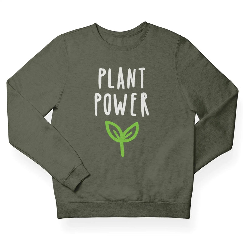 Plant Power (Unisex) Sweatshirt - Vegan As Folk