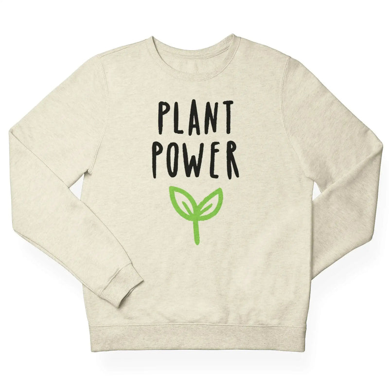 Plant Power (Unisex) Sweatshirt - Vegan As Folk