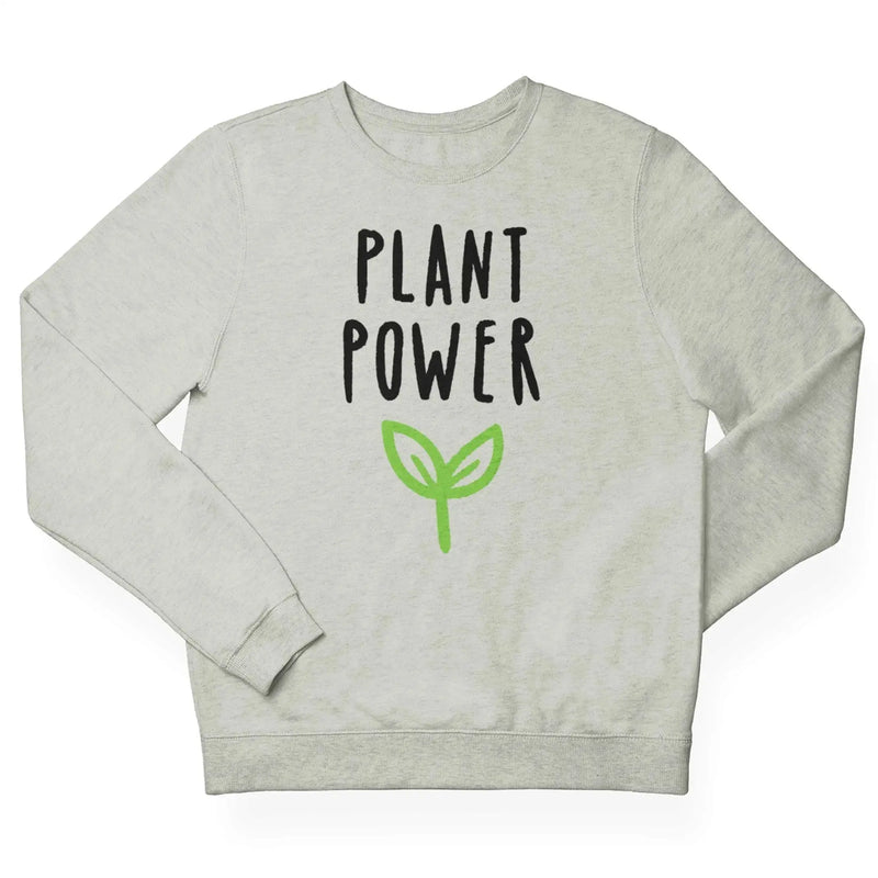 Plant Power (Unisex) Sweatshirt - Vegan As Folk