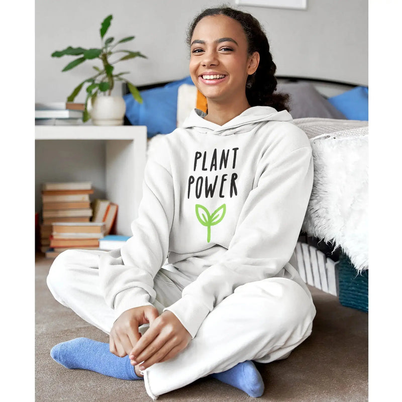 Plant Power (Unisex) Vegan Hoodie - Vegan As Folk