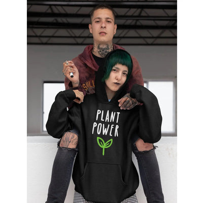 Plant Power (Unisex) Vegan Hoodie - Vegan As Folk