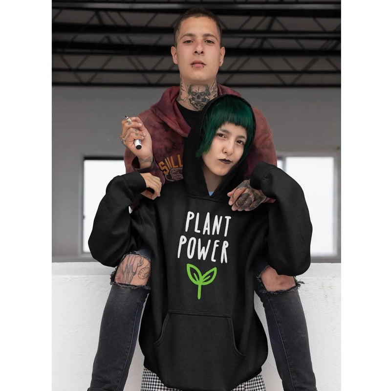 Plant Power (Unisex) Vegan Hoodie - Vegan As Folk