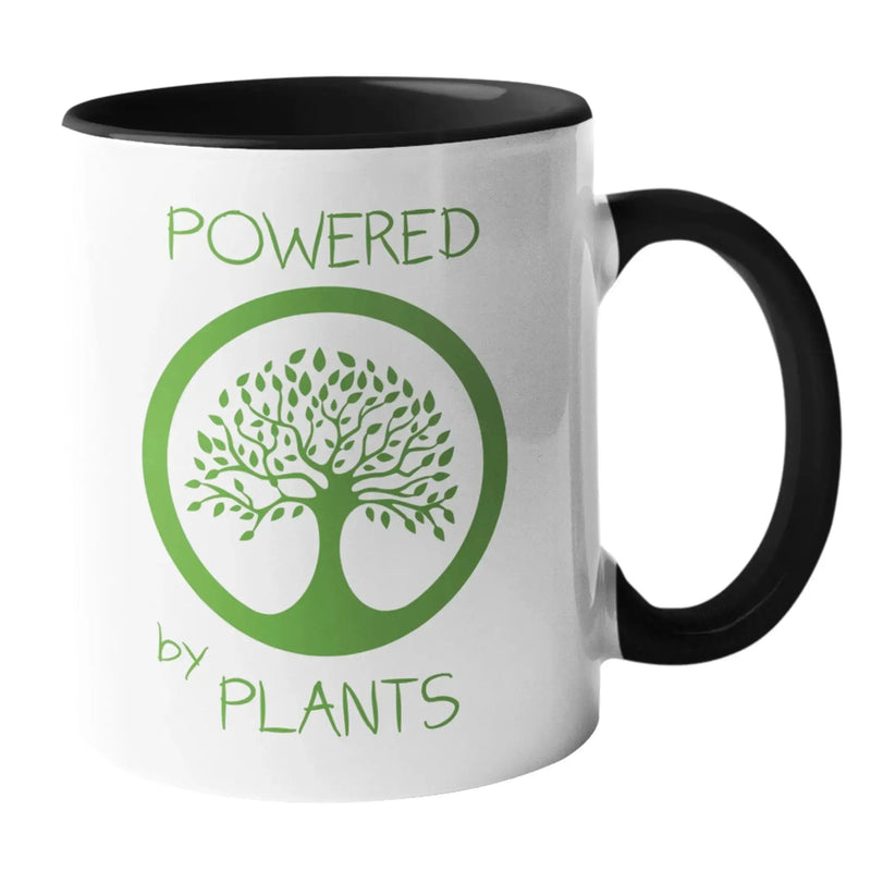 Powered by Plants Ceramic Vegan Mug - Vegan As Folk