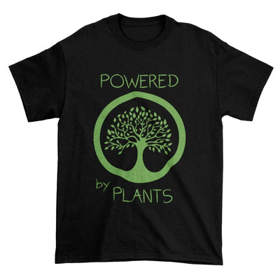 Powered by Plants Organic Cotton (Unisex) Vegan T-Shirt - Vegan As Folk