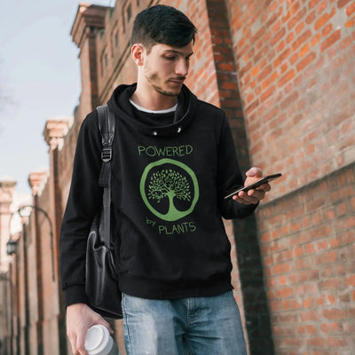 Powered by Plants (Unisex) Vegan Hoodie - Vegan As Folk
