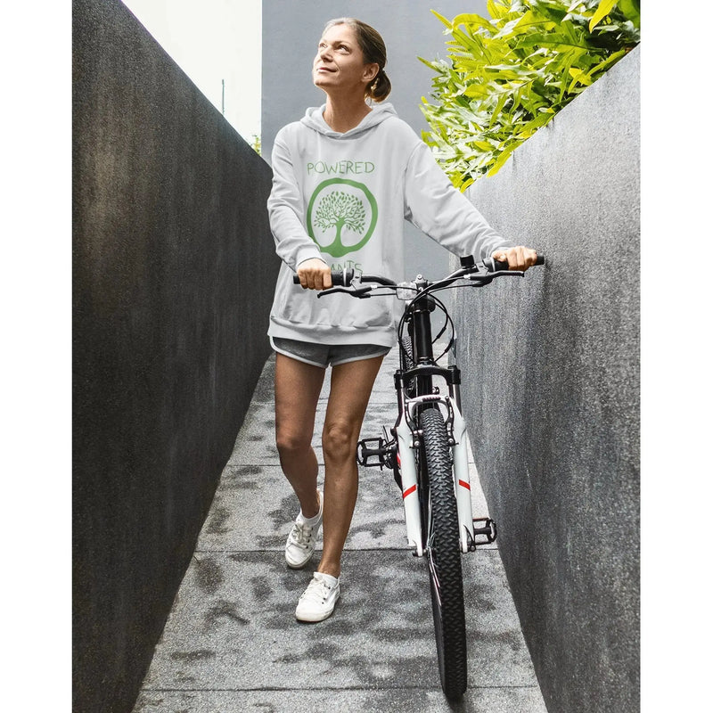 Powered by Plants (Unisex) Vegan Hoodie - Vegan As Folk