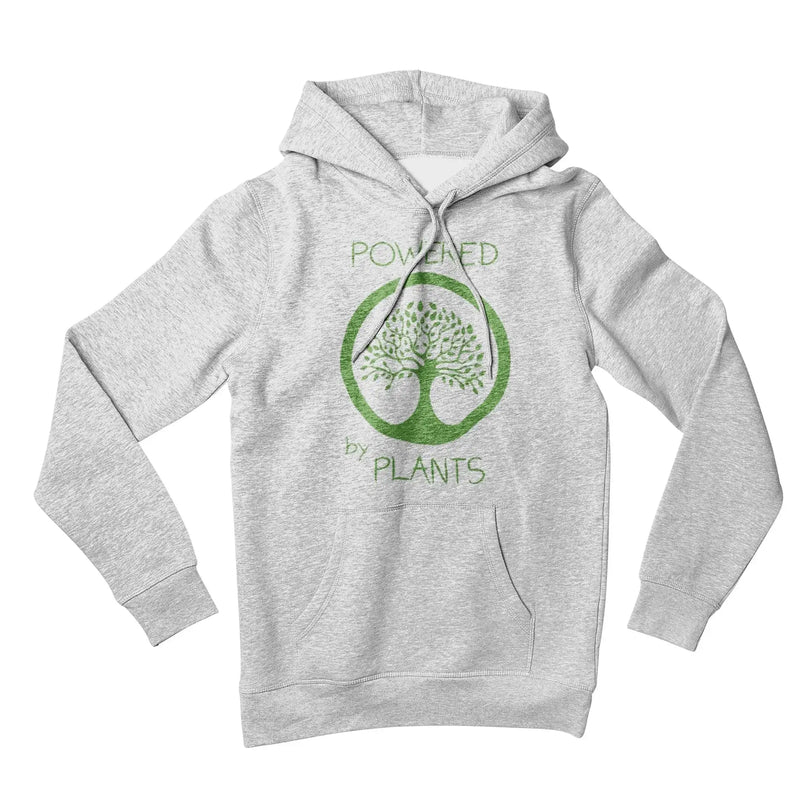 Powered by Plants (Unisex) Vegan Hoodie - Vegan As Folk