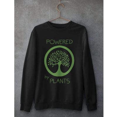 Powered by Plants (Unisex) Vegan Sweatshirt - Vegan As Folk