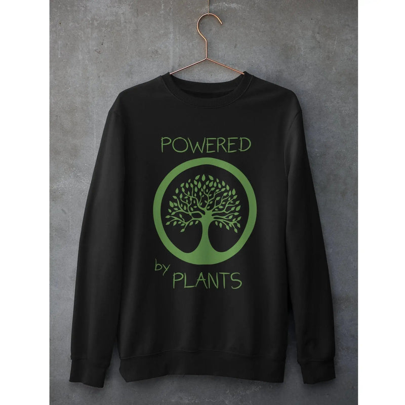 Powered by Plants (Unisex) Vegan Sweatshirt - Vegan As Folk