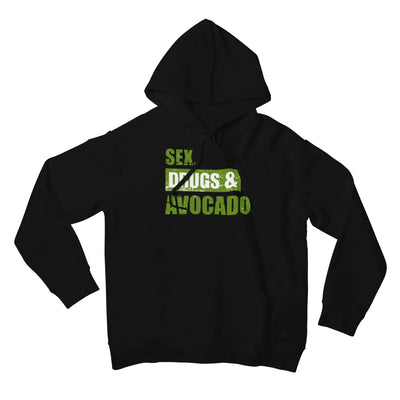 Sex, Drugs & Avocado (Unisex) Vegan Hoodie - Vegan As Folk