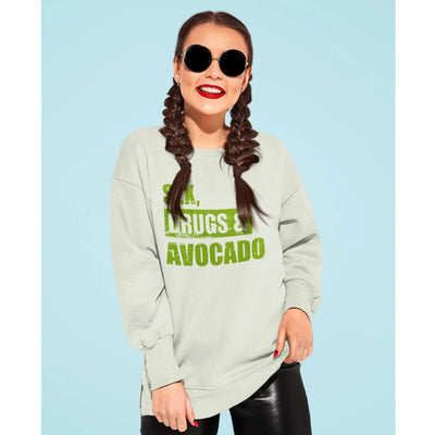 Sex, Drugs & Avocado (Unisex) Vegan Sweatshirt - Vegan As Folk