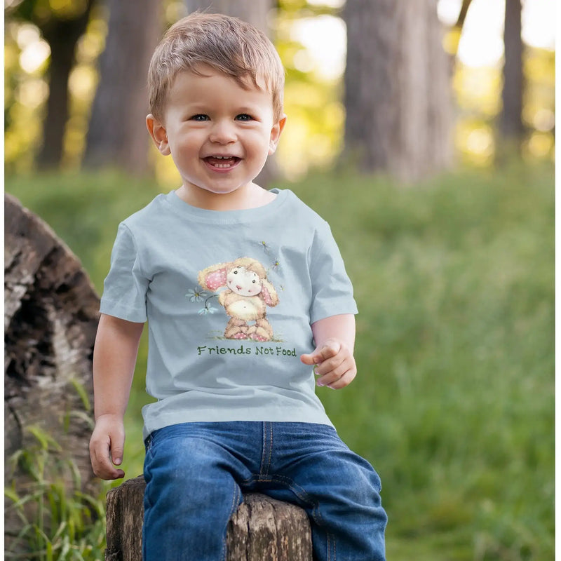 Sheep Friends Not Food Organic Cotton (Unisex) Kid&