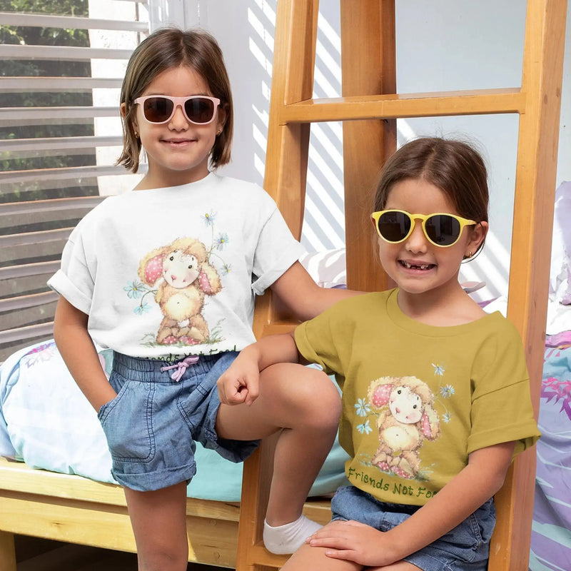 Sheep Friends Not Food Organic Cotton (Unisex) Kid&