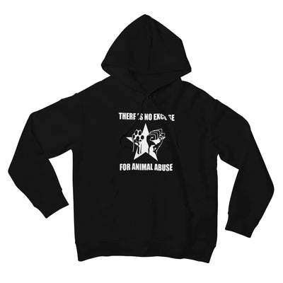 There is No Excuse for Animal Abuse (Unisex) Vegan Hoodie - Vegan As Folk
