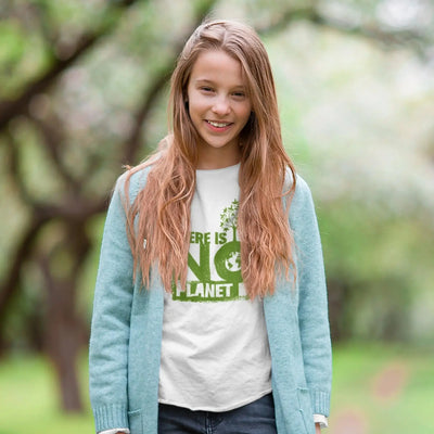 There Is No Planet B Organic Cotton Kid's (Unisex) T-Shirt - Vegan As Folk