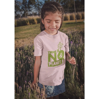 There Is No Planet B Organic Cotton Kid's (Unisex) T-Shirt - Vegan As Folk