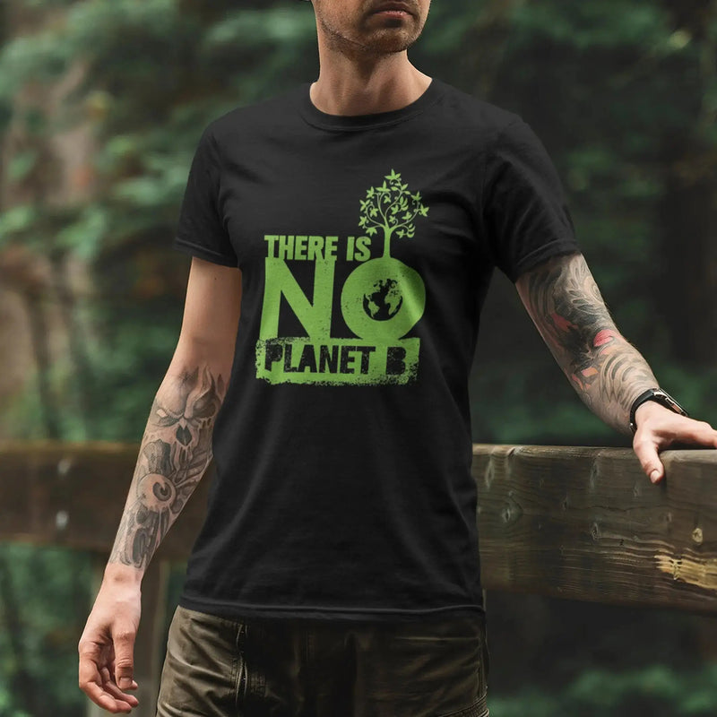 There is No Planet B Organic Cotton (Unisex) Vegan T-Shirt - Vegan As Folk
