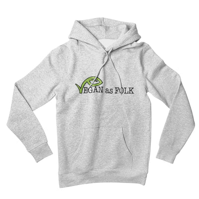 Vegan as Folk Logo (Unisex) Vegan Hoodie - Vegan As Folk