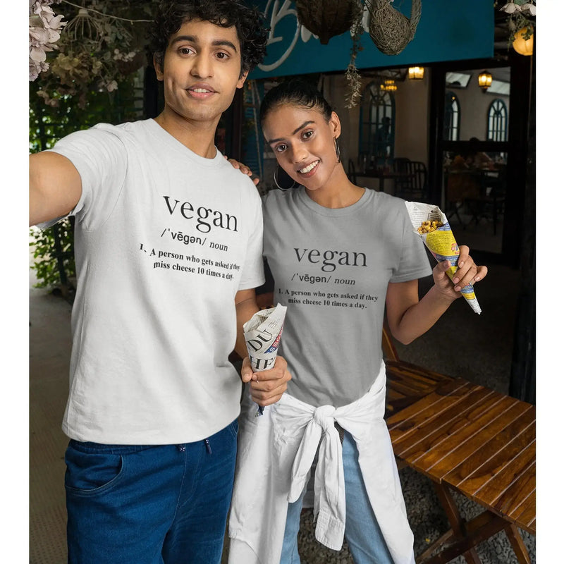 Vegan Dictionary Definition Organic Cotton (Unisex) T-Shirt - Vegan As Folk