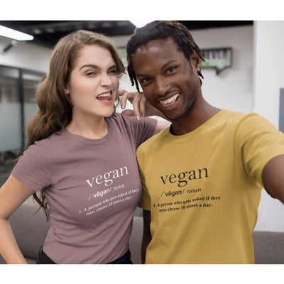 Vegan Dictionary Definition Organic Cotton (Unisex) T-Shirt - Vegan As Folk