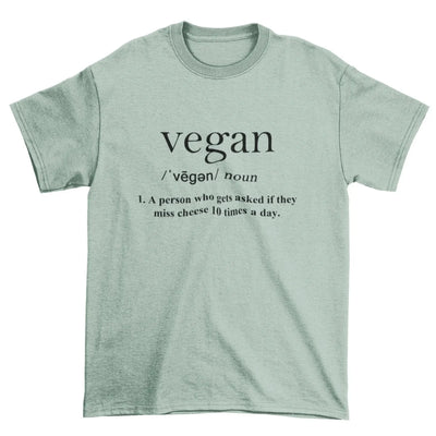 Vegan Dictionary Definition Organic Cotton (Unisex) T-Shirt - Vegan As Folk